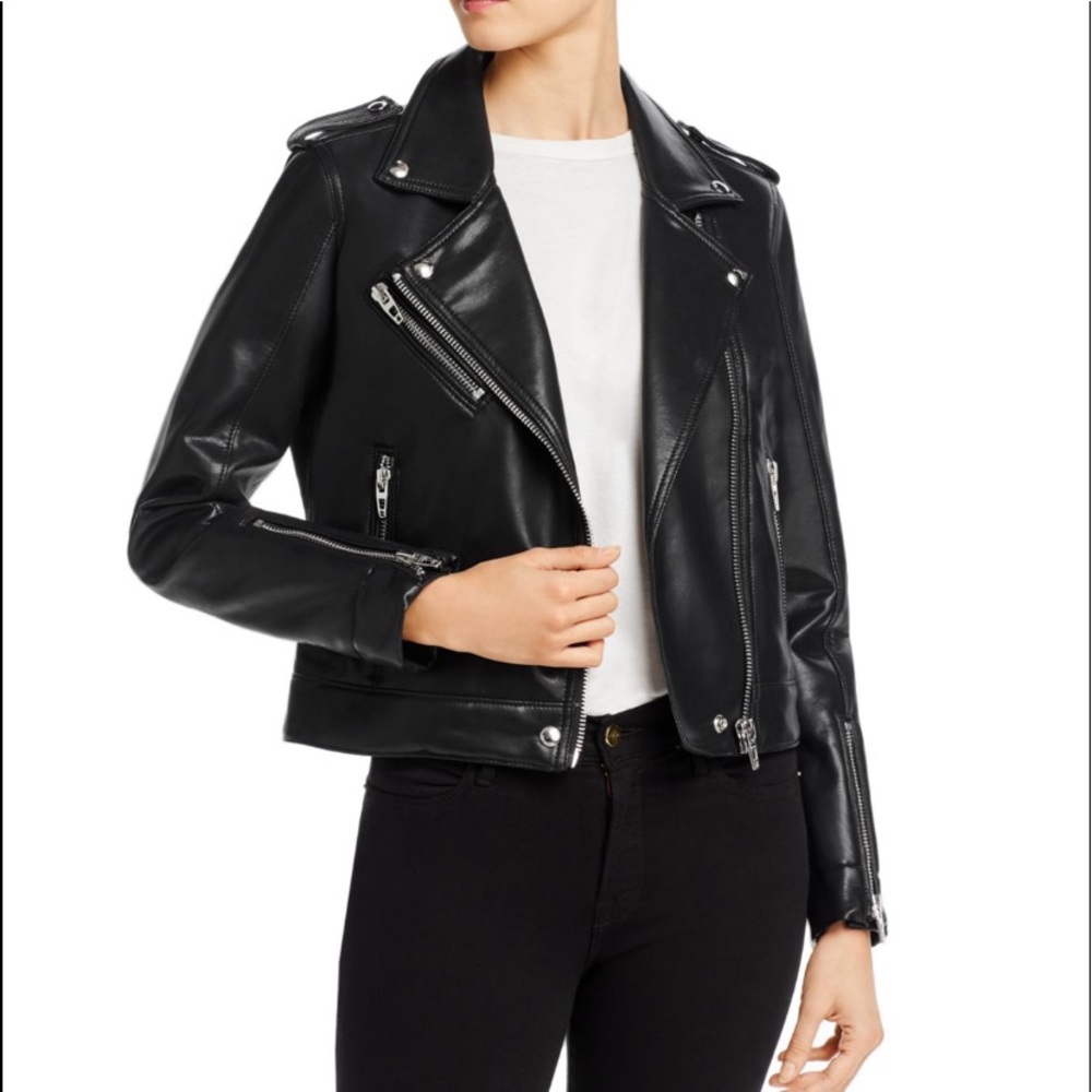 NWOT BLANKNYC Faux Leather Moro Jacket